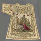 Dalmatic (front) of Pius IX (reigned 1846–78) Italian, 1845–61 Courtesy of the Collection of the Office of Liturgical Celebrations of the Supreme Pontiff, Papal Sacristy, Vatican City. Image courtesy of The Metropolitan Museum of Art, Digital Composite Scan by Katerina Jebb.